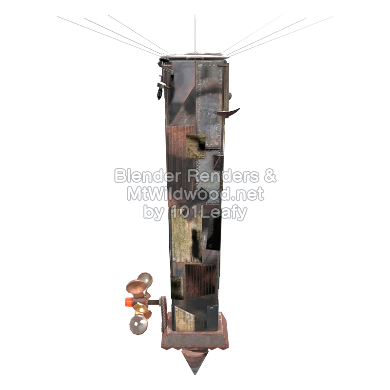Splatoon Raiders Fish Stick (Back) 3D Render Splatoon Raiders Fish Stick (Back) 3D Render