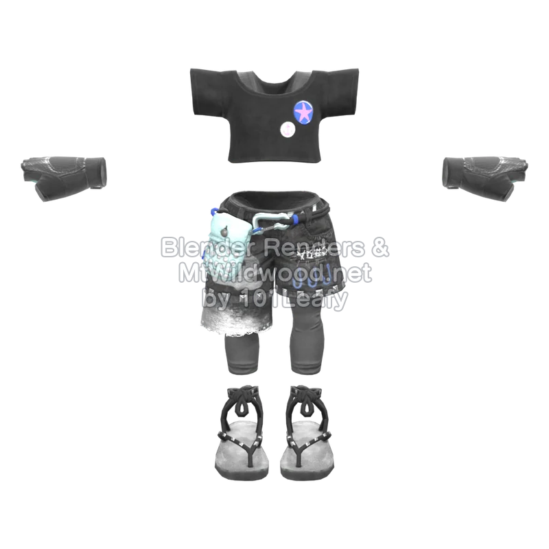 Splatoon Raiders Fishbone Punk 1 (Front) 3D Render Splatoon Raiders Fishbone Punk 1 (Front) 3D Render