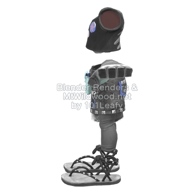 Splatoon Raiders Fishbone Punk 1 (Side) 3D Render Splatoon Raiders Fishbone Punk 1 (Side) 3D Render