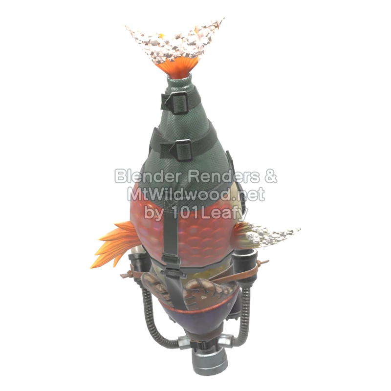 Splatoon Raiders Sturmreifer (Hinten) 3D-Modell Splatoon Raiders Sturmreifer (Hinten) 3D-Modell