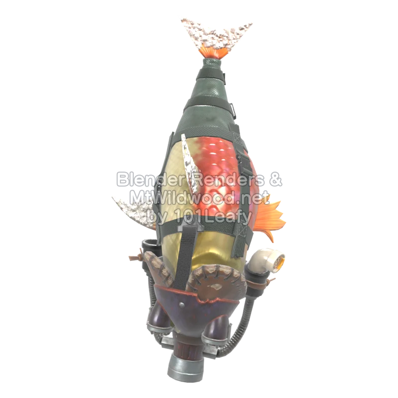 Splatoon Raiders Sturmreifer (Vorne) 3D-Modell Splatoon Raiders Sturmreifer (Vorne) 3D-Modell