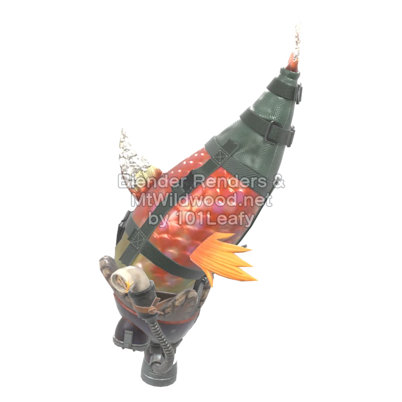 Splatoon Raiders Sturmreifer (Seite) 3D-Modell Splatoon Raiders Sturmreifer (Seite) 3D-Modell