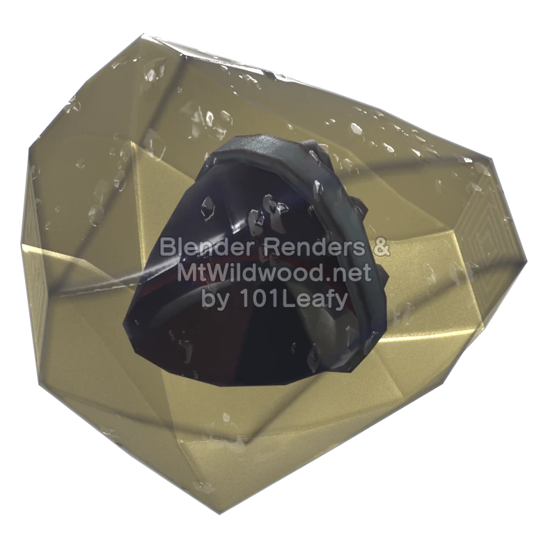Splatoon Raiders Flipper-Flopper's Eye Light (Back) 3D Render