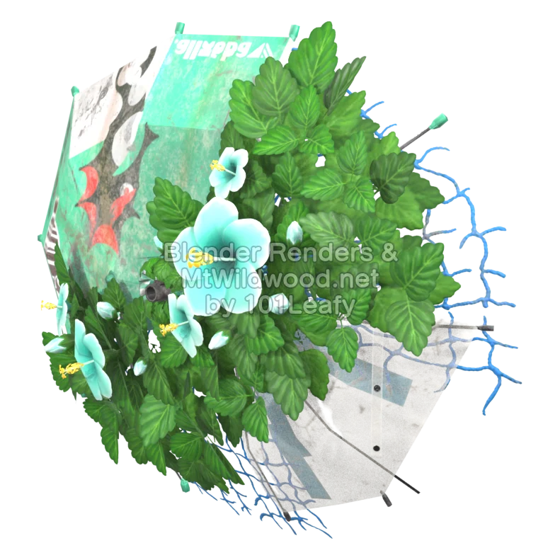 Splatoon Raiders Blumen-Pluviator (Seite) 3D-Modell Splatoon Raiders Blumen-Pluviator (Seite) 3D-Modell