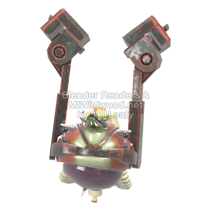 Splatoon Raiders Rakzak 1 (Vorne) 3D-Modell Splatoon Raiders Rakzak 1 (Vorne) 3D-Modell