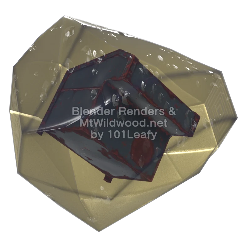 Splatoon Raiders Flyfish's Bin (Back) 3D Render