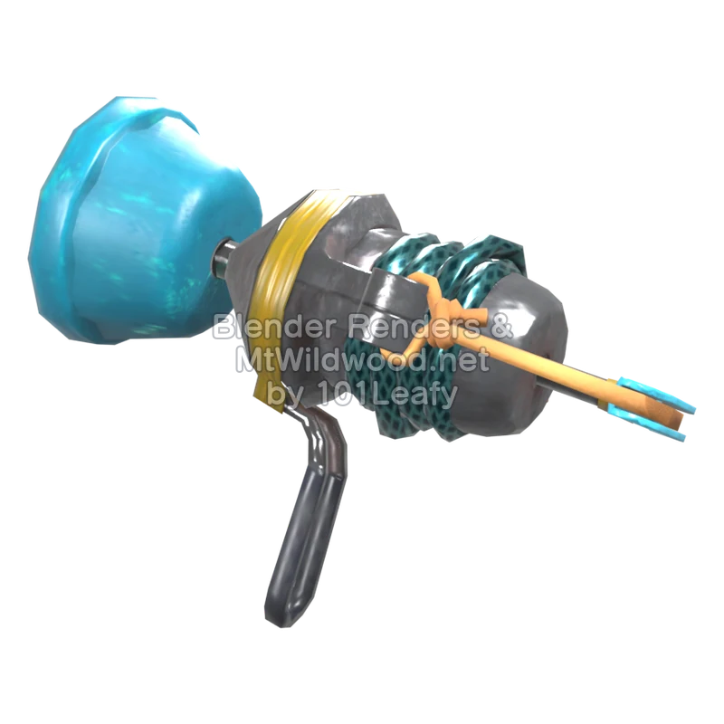 Splatoon Raiders Flywire 1 (Front) 3D Render