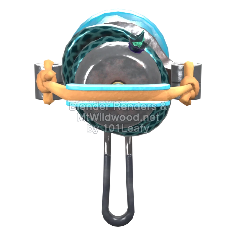 Splatoon Raiders Flywire 2 (Back) 3D Render
