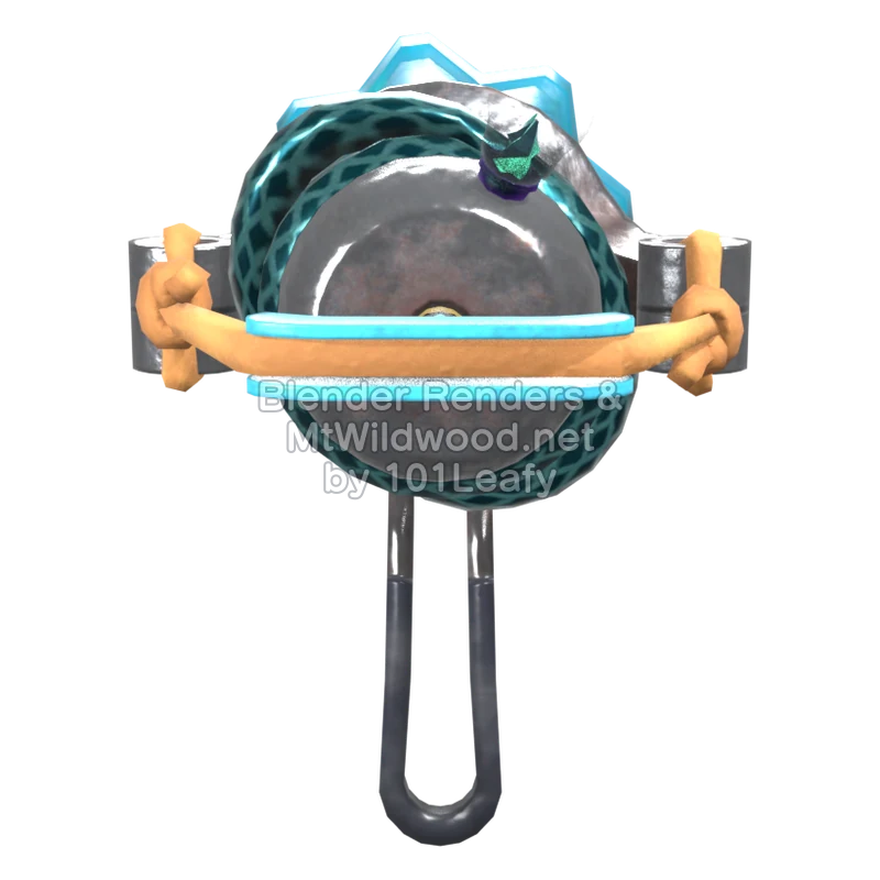 Splatoon Raiders Flywire 3 (Back) 3D Render