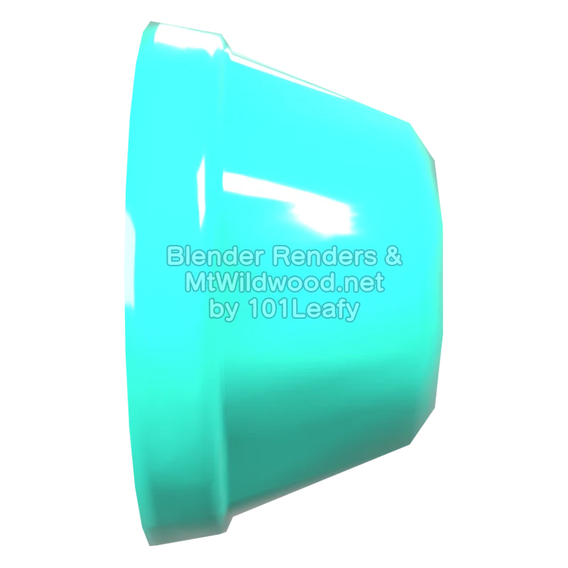 Splatoon Raiders Flywire 5 (Side) 3D Render