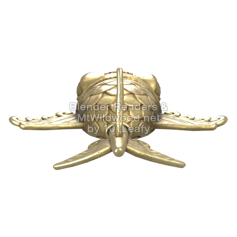 Splatoon Raiders Gadget Recovery (Fly) (Back) 3D Render