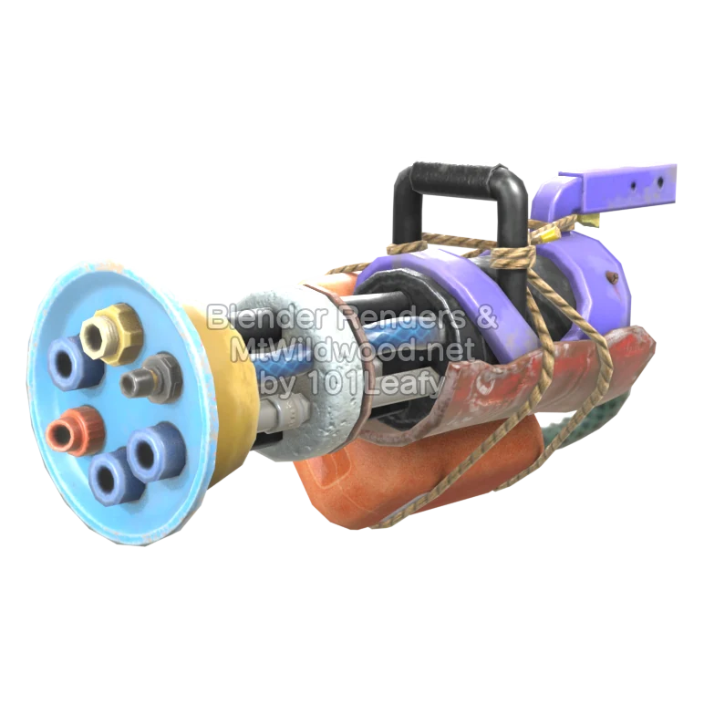 Splatoon Raiders Garabateador QSNO (Lado) Modelo 3D