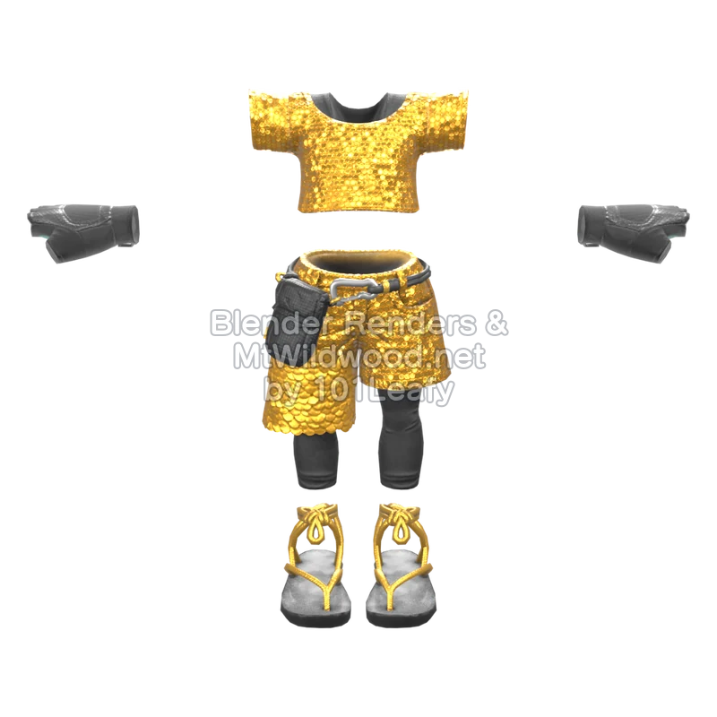 Splatoon Raiders Golden Flash 1 (Front) 3D Render