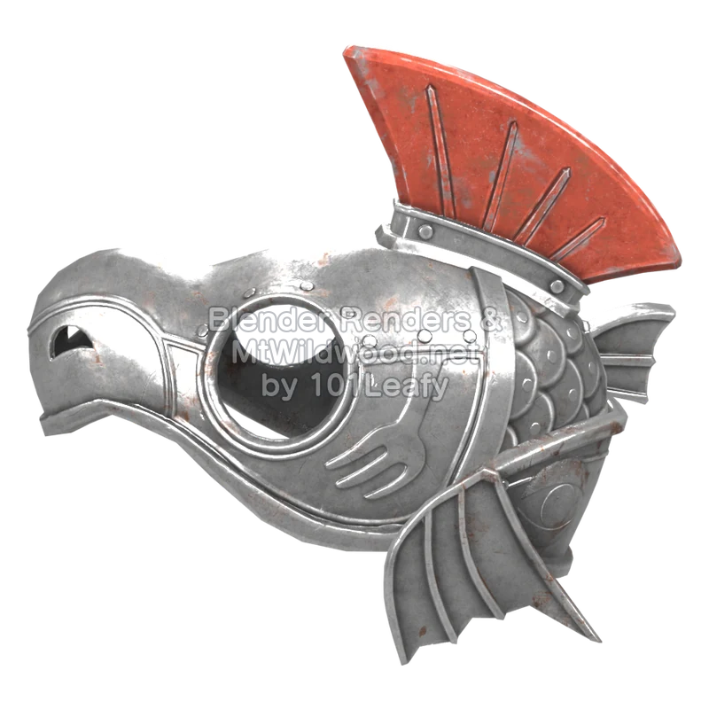 Splatoon Raiders Grilled Squid (Side) 3D Render Splatoon Raiders Grilled Squid (Side) 3D Render