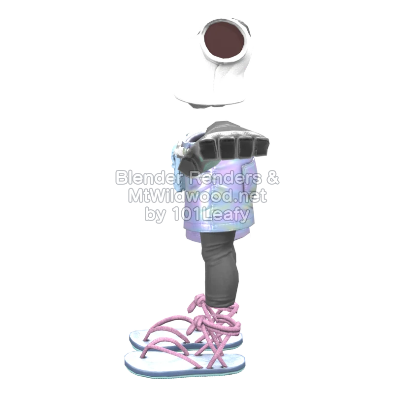 Splatoon Raiders Heartbeat Prism 1 (Side) 3D Render