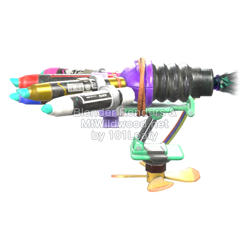 Splatoon Raiders Hi-Fiver 5 (Side) 3D Render Splatoon Raiders Hi-Fiver 5 (Side) 3D Render