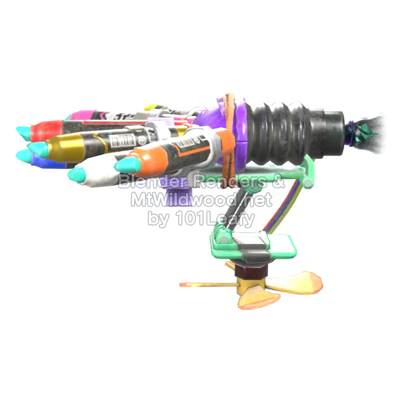Splatoon Raiders Hi-Fiver 6 (Side) 3D Render Splatoon Raiders Hi-Fiver 6 (Side) 3D Render