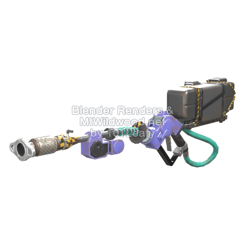 Splatoon Raiders Extraceur super (Profil) Modèle 3D Splatoon Raiders Extraceur super (Profil) Modèle 3D