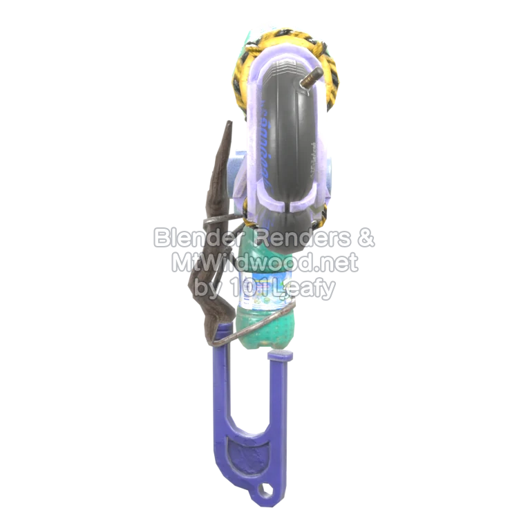 Splatoon Raiders Rodillo neumático (Frente) Modelo 3D