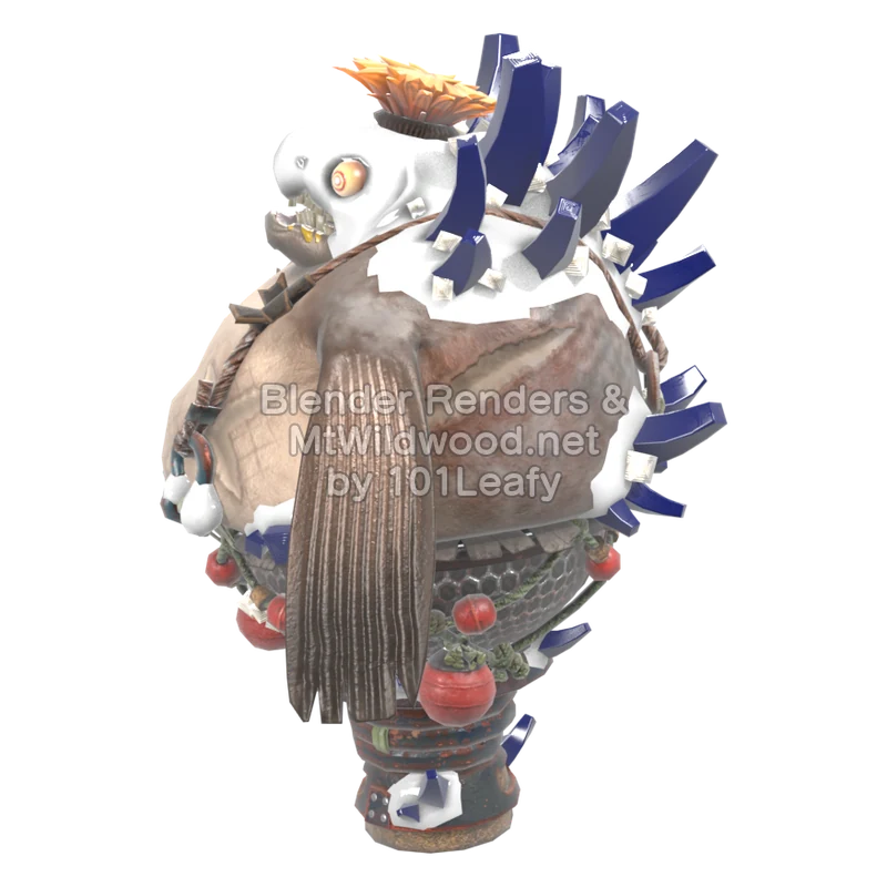 Splatoon Raiders Jumbo Big Shot (Side) 3D Render Splatoon Raiders Jumbo Big Shot (Side) 3D Render