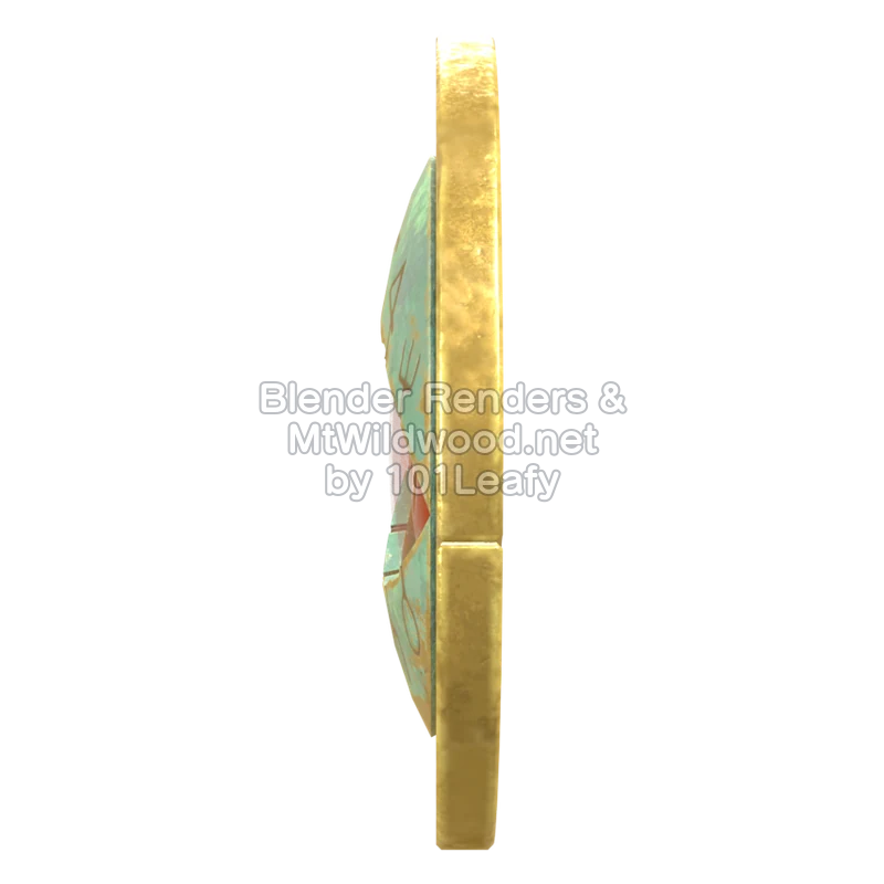 Splatoon Raiders Lifesaver (Side) 3D Render