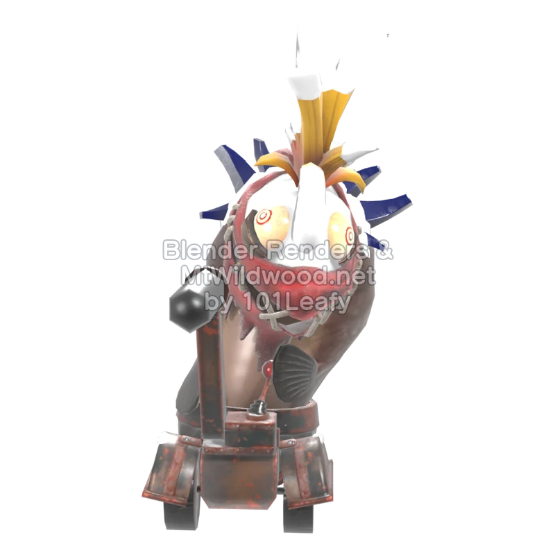 Splatoon Raiders Carnacier exquis (Face) Modèle 3D