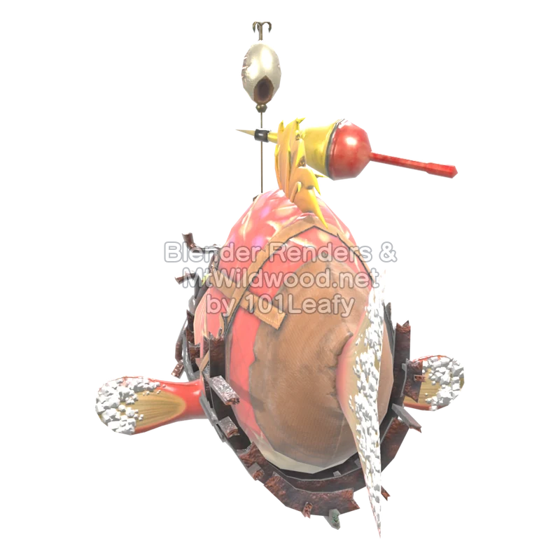 Splatoon Raiders Maws (Back) 3D Render Splatoon Raiders Maws (Back) 3D Render