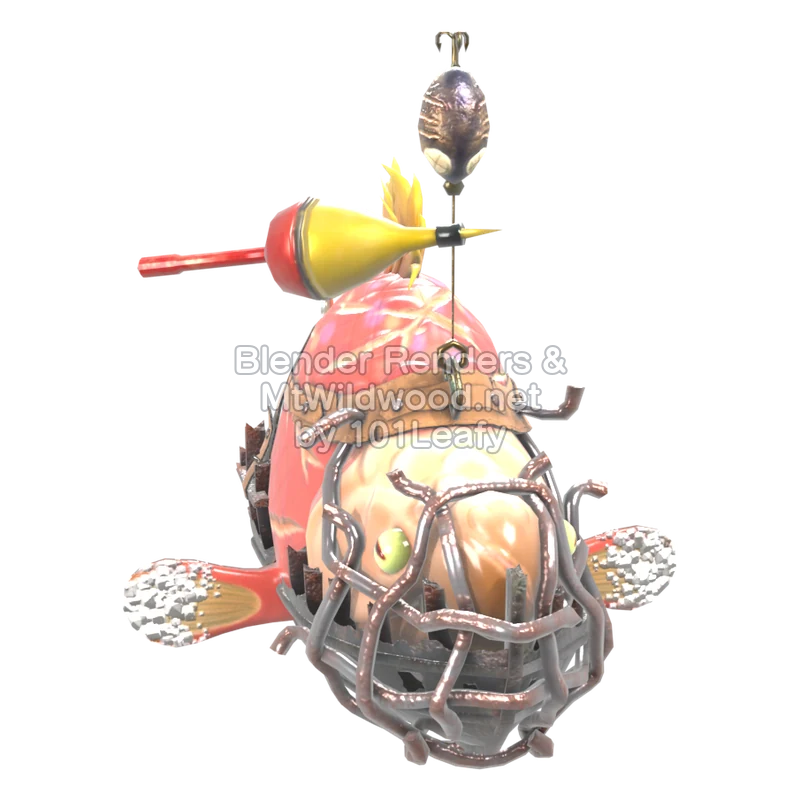 Splatoon Raiders Maws (Front) 3D Render Splatoon Raiders Maws (Front) 3D Render