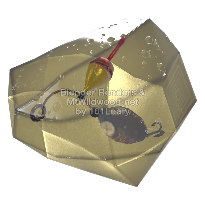 Splatoon Raiders Maws's Bobber (Front) 3D Render Splatoon Raiders Maws's Bobber (Front) 3D Render