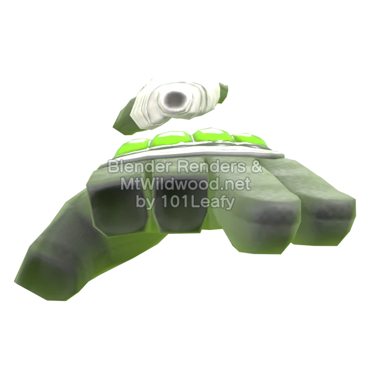 Splatoon Raiders Mechanic 21 (Side) 3D Render