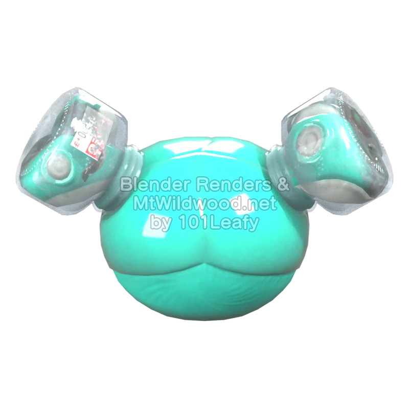 Splatoon Raiders Mechanic 27 (Back) 3D Render