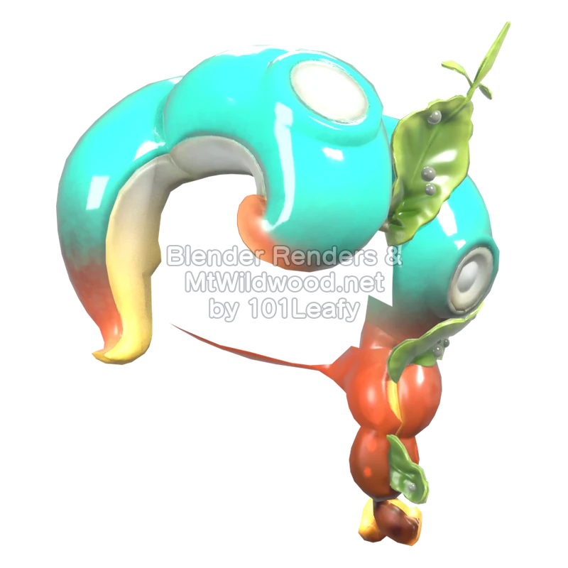 Splatoon Raiders Mechanic 28 (Front) 3D Render