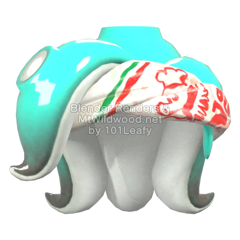 Splatoon Raiders Mechanic 29 (Front) 3D Render