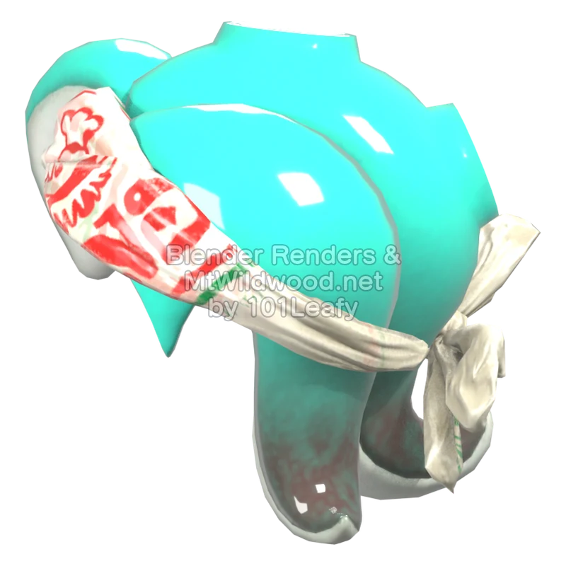 Splatoon Raiders Mechanic 29 (Side) 3D Render
