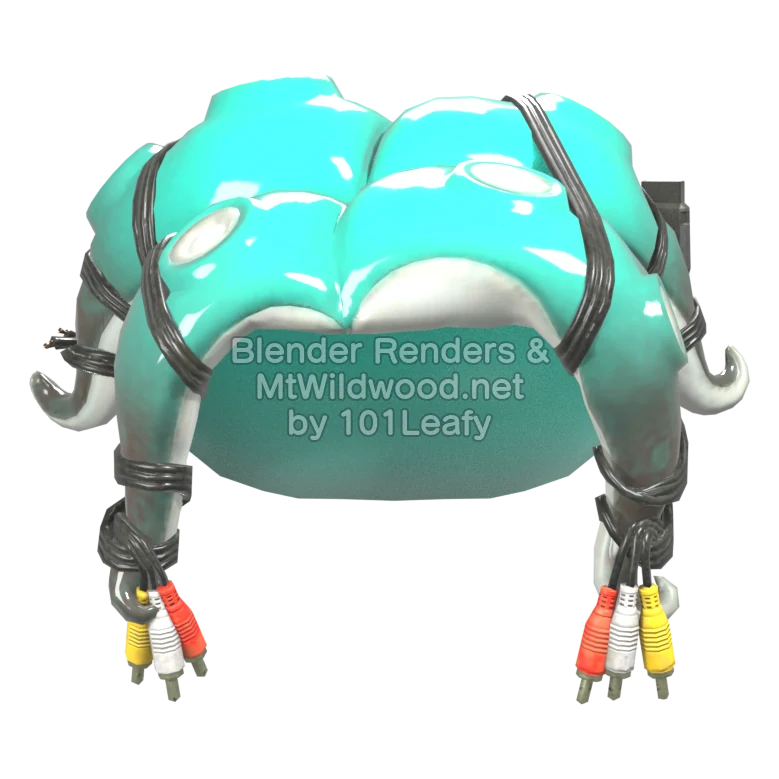 Splatoon Raiders Mechanic 32 (Front) 3D Render