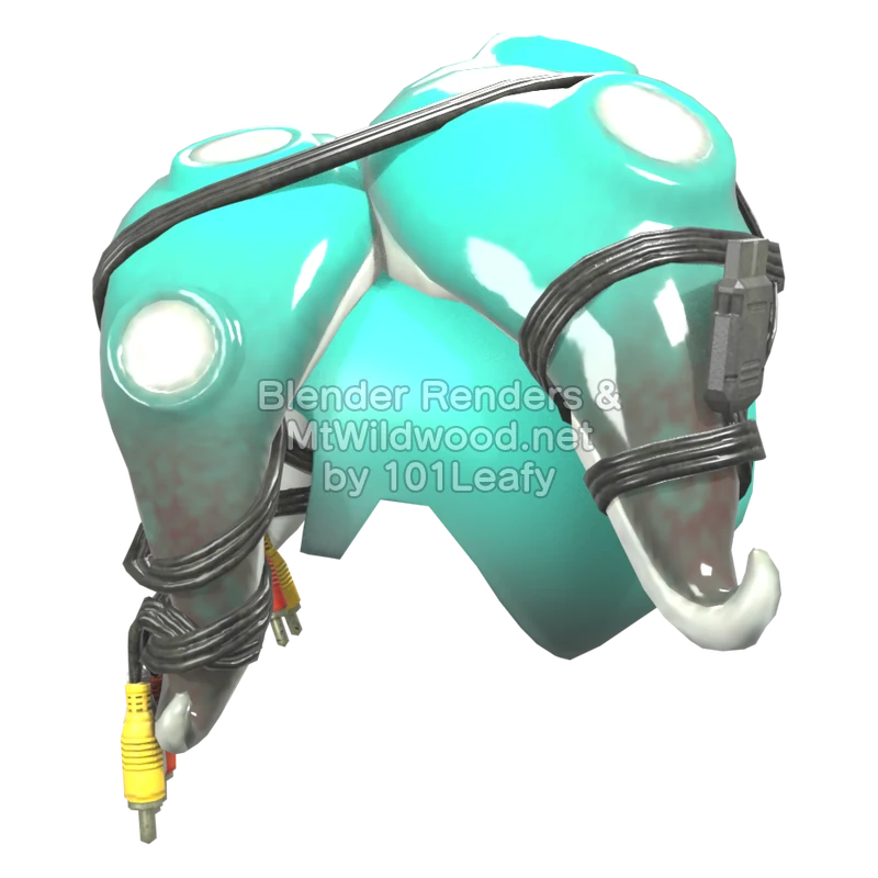 Splatoon Raiders Mechanic 32 (Side) 3D Render