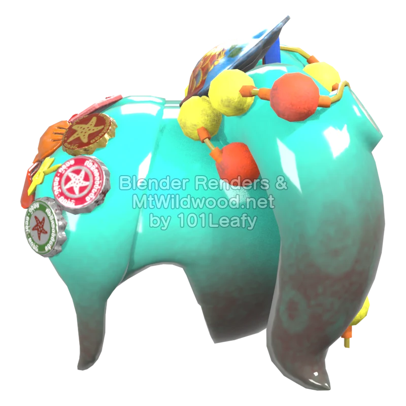 Splatoon Raiders Mechanic 33 (Side) 3D Render