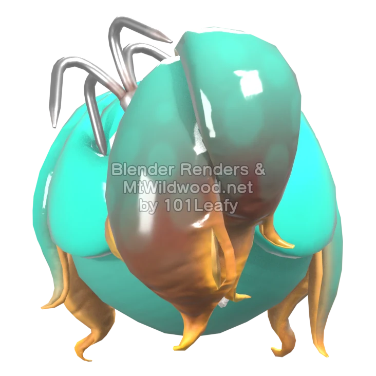 Splatoon Raiders Mechanic 35 (Back) 3D Render