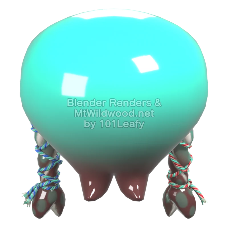 Splatoon Raiders Mechanic 36 (Back) 3D Render