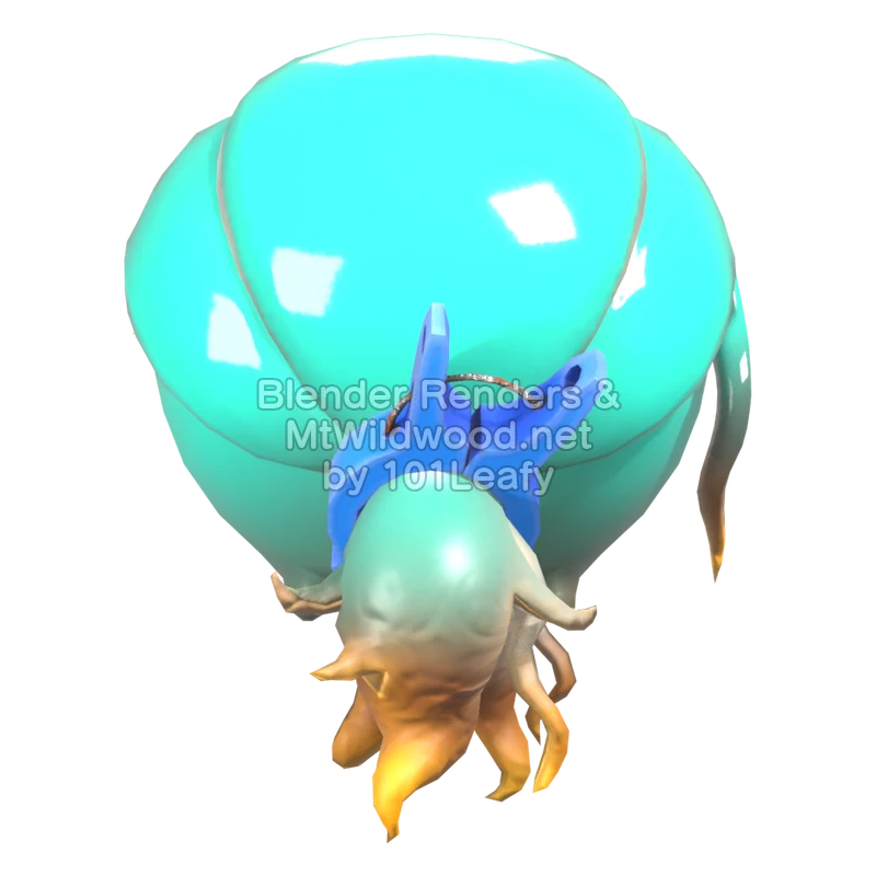 Splatoon Raiders Mechanic 37 (Back) 3D Render