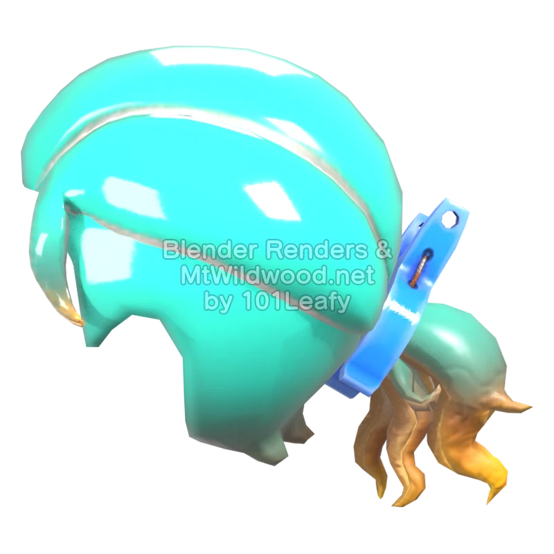 Splatoon Raiders Mechanic 37 (Side) 3D Render