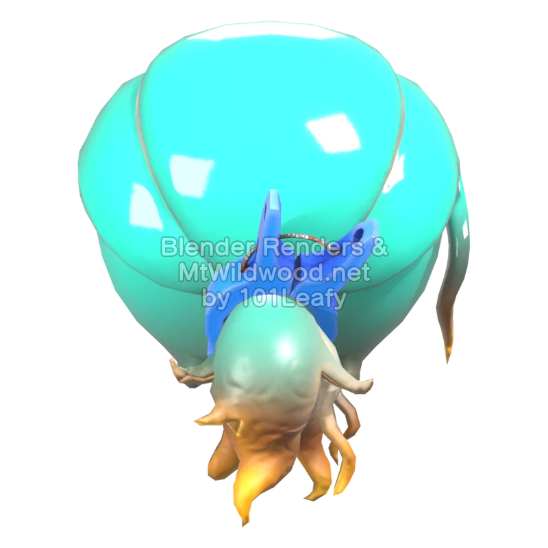 Splatoon Raiders Mechanic 38 (Back) 3D Render