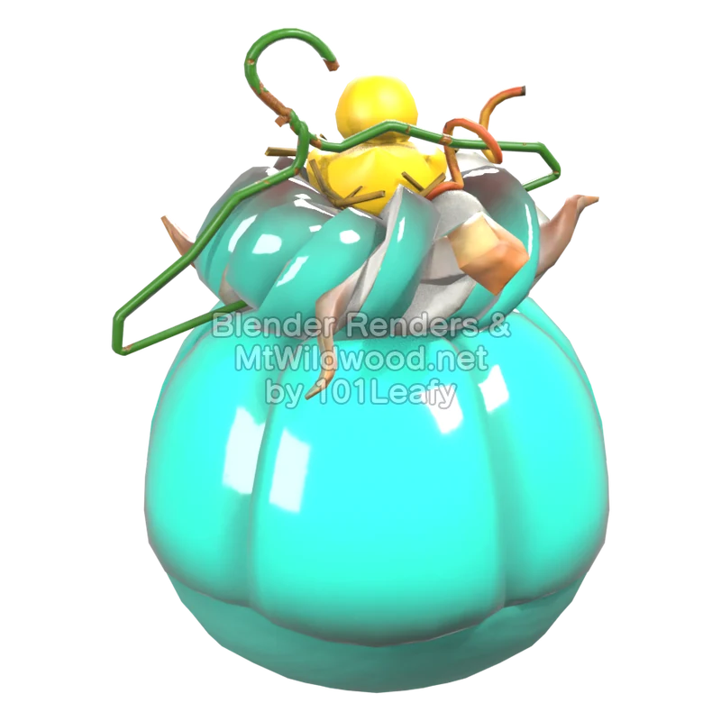 Splatoon Raiders Mechanic 43 (Back) 3D Render