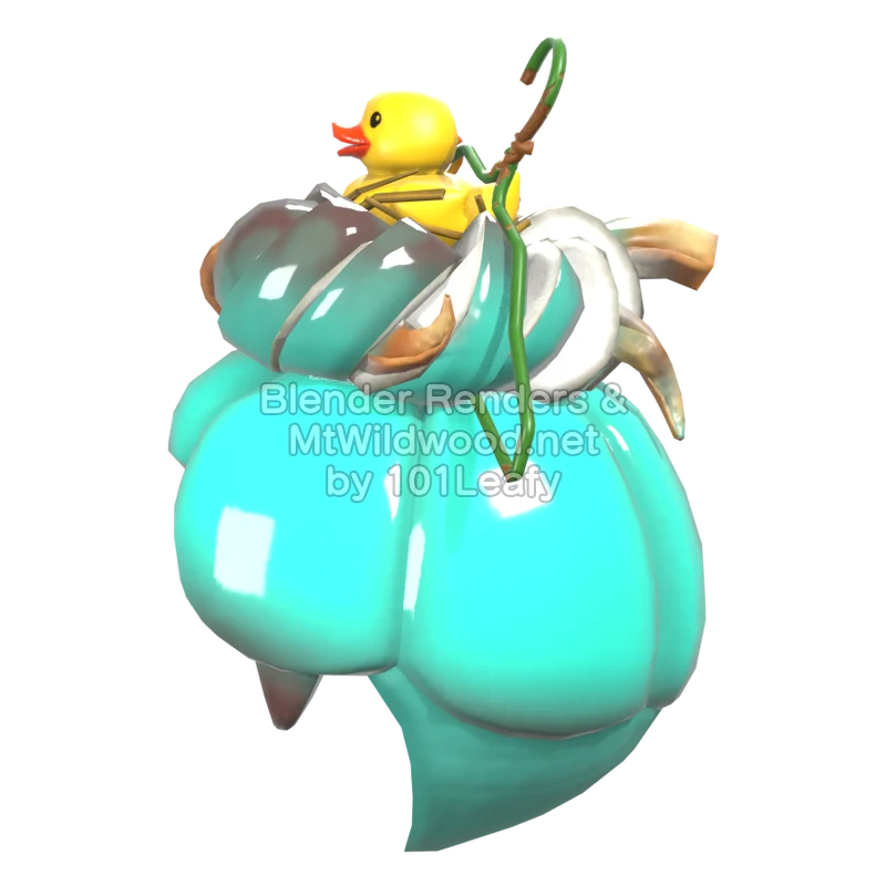 Splatoon Raiders Mechanic 43 (Side) 3D Render