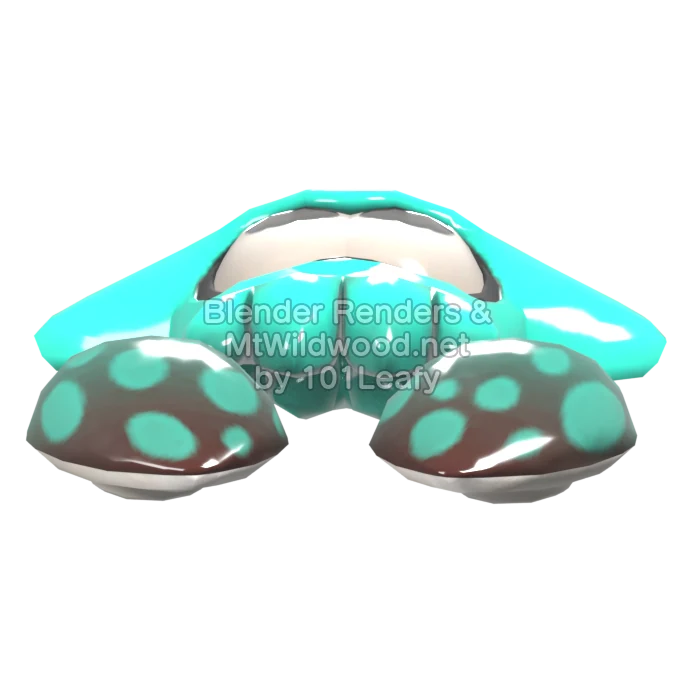 Splatoon Raiders Mechanic 53 (Back) 3D Render