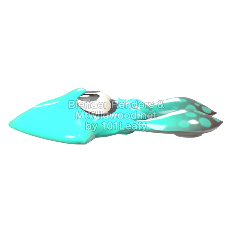 Splatoon Raiders Mechanic 53 (Side) 3D Render