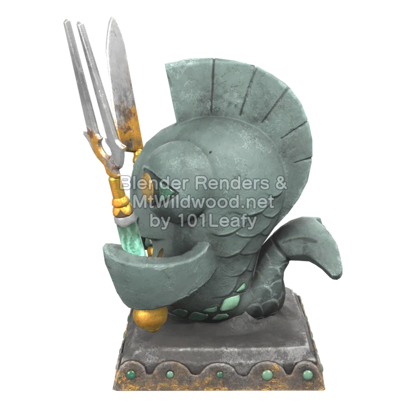 Splatoon Raiders Midair Jump (Side) 3D Render