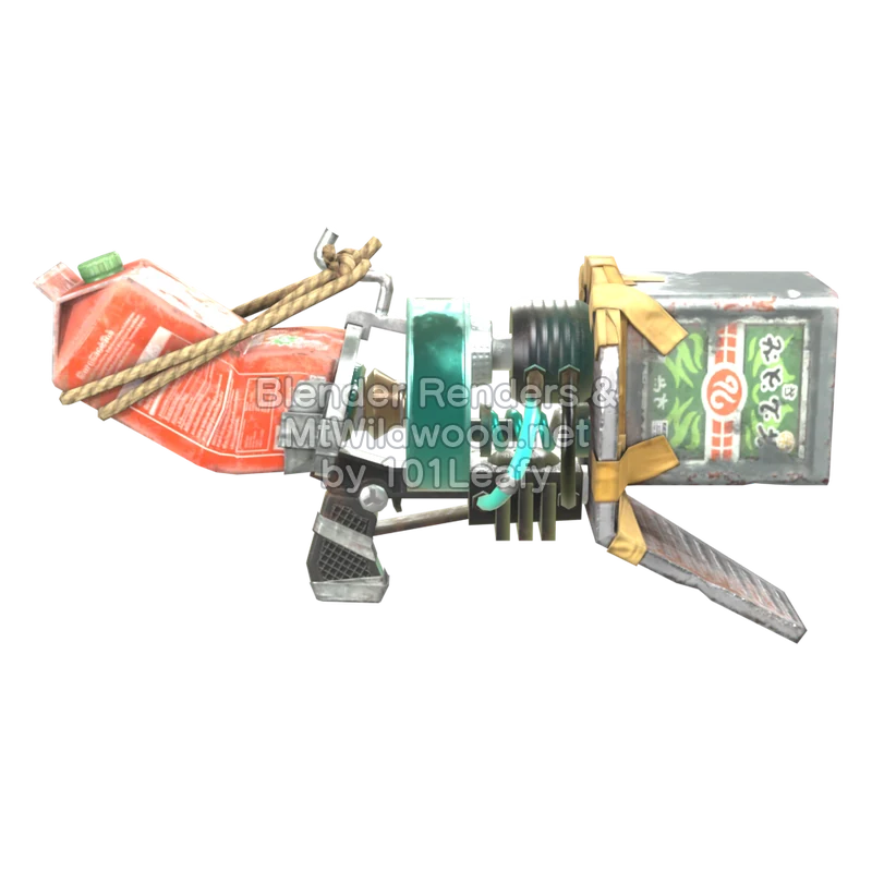 Splatoon Raiders Blaster a olio (Retro) Modello 3D Splatoon Raiders Blaster a olio (Retro) Modello 3D