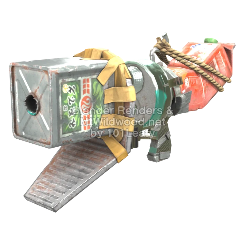 Splatoon Raiders Blaster a olio (Lato) Modello 3D Splatoon Raiders Blaster a olio (Lato) Modello 3D