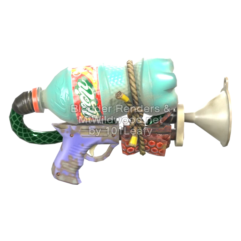Splatoon Raiders PET-Kleckser (Hinten) 3D-Modell Splatoon Raiders PET-Kleckser (Hinten) 3D-Modell